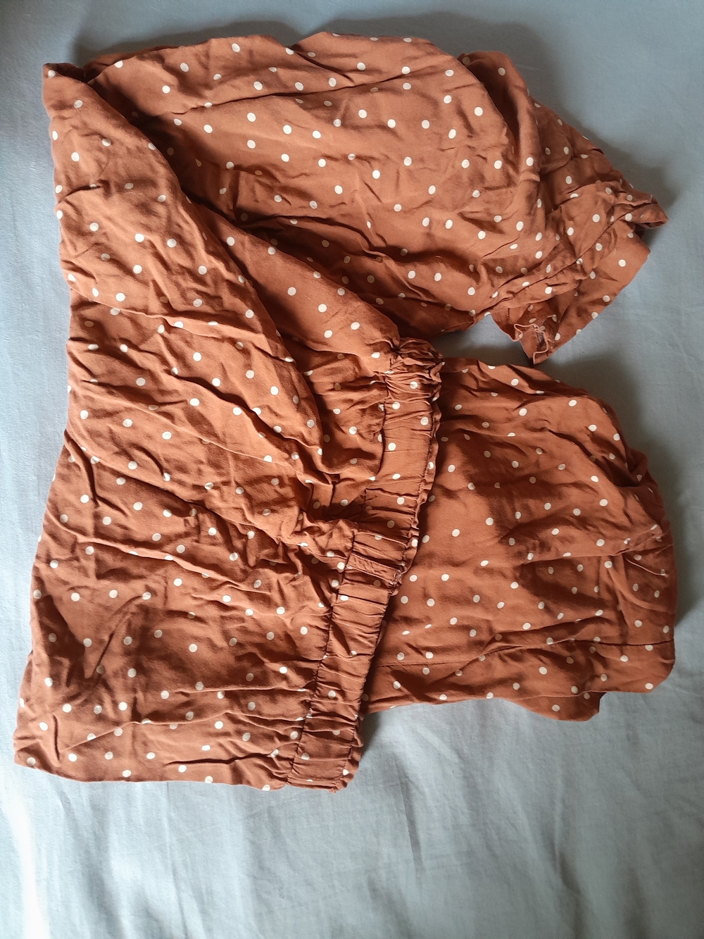 Juniors Burnt Orange Lightweight Pants